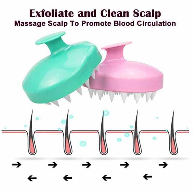 Waterproof Shower Scalp Exfoliator Tool 